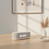 Réveil connecté chargeur induction lumineux