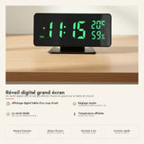 Réveil digital grand écran