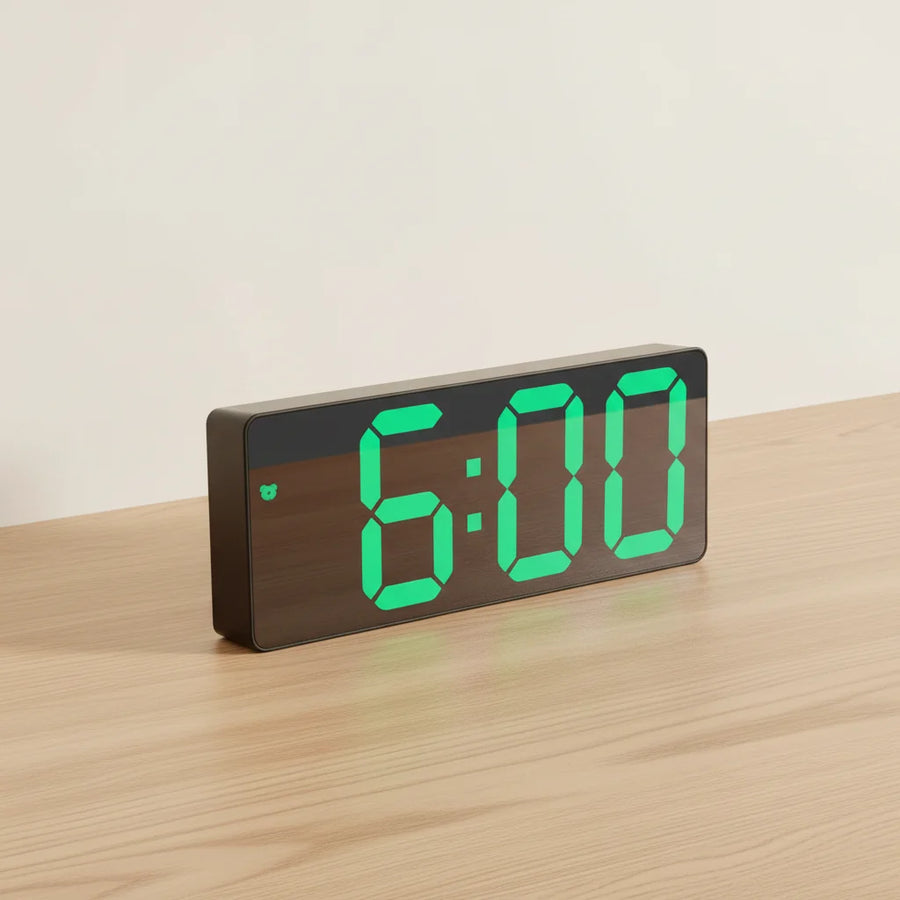 Réveil digital lumineux à grands chiffres