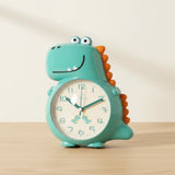 Réveil enfant dinosaure vert
