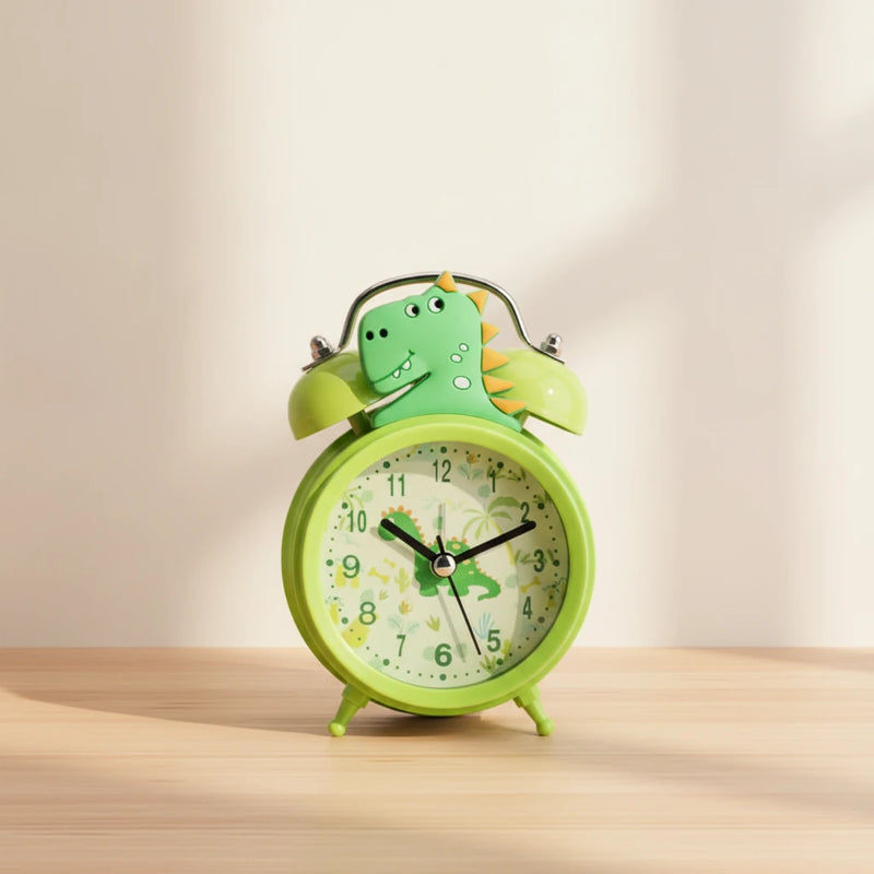 Réveil dinosaure vert