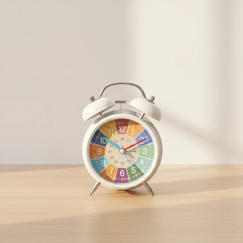 Réveil éducatif coloré