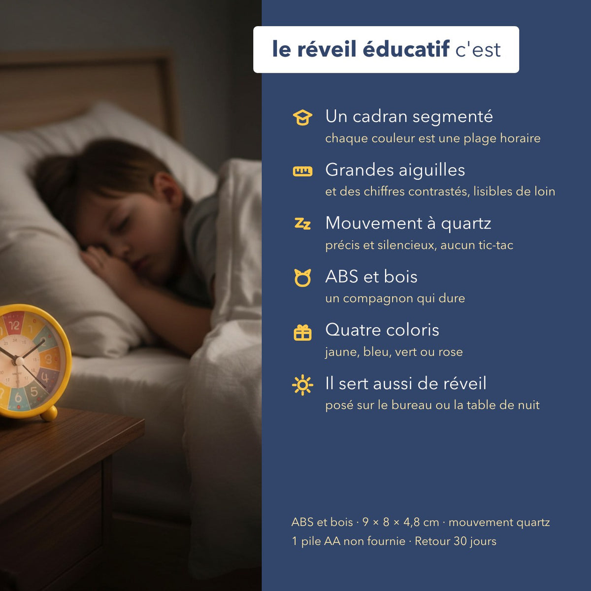 Les caractéristiques du réveil éducatif enfant