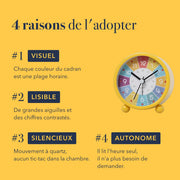 Quatre raisons d'adopter le réveil éducatif enfant