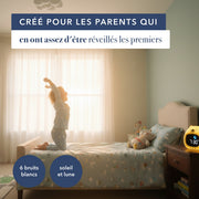 Réveil éducatif jour nuit ours bruit blanc : pour quels parents il est fait