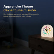 Réveil éducatif pour l'apprentissage en situation dans une chambre d'enfant