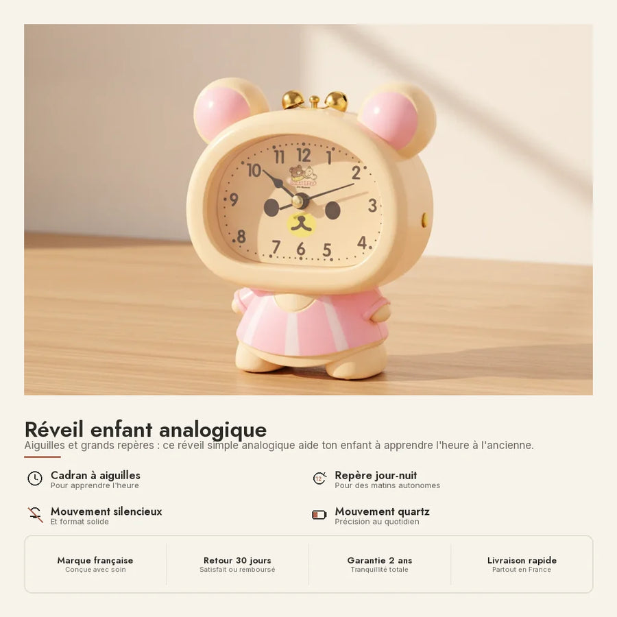 Réveil enfant analogique