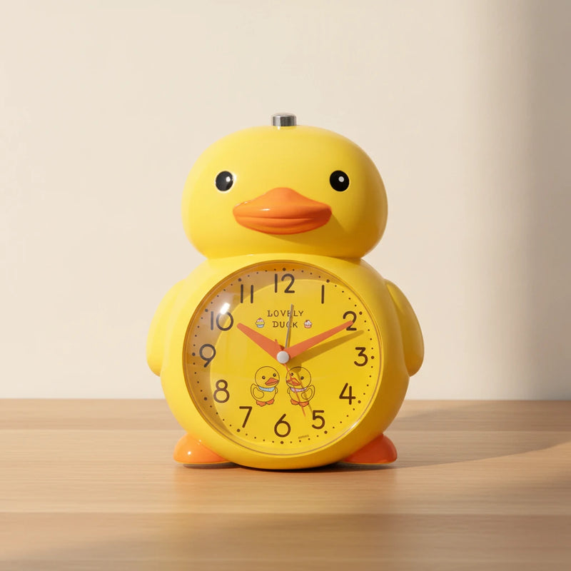 Réveil enfant canard coloré