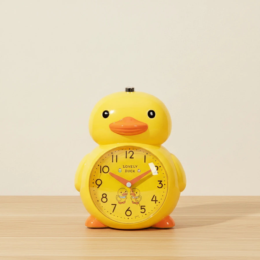Réveil enfant canard coloré