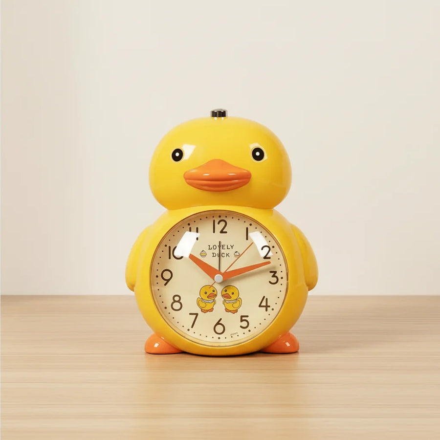 Réveil enfant canard coloré