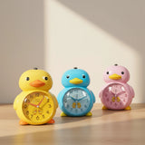 Réveil enfant canard coloré