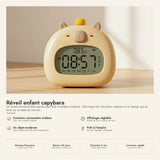 Réveil enfant capybara