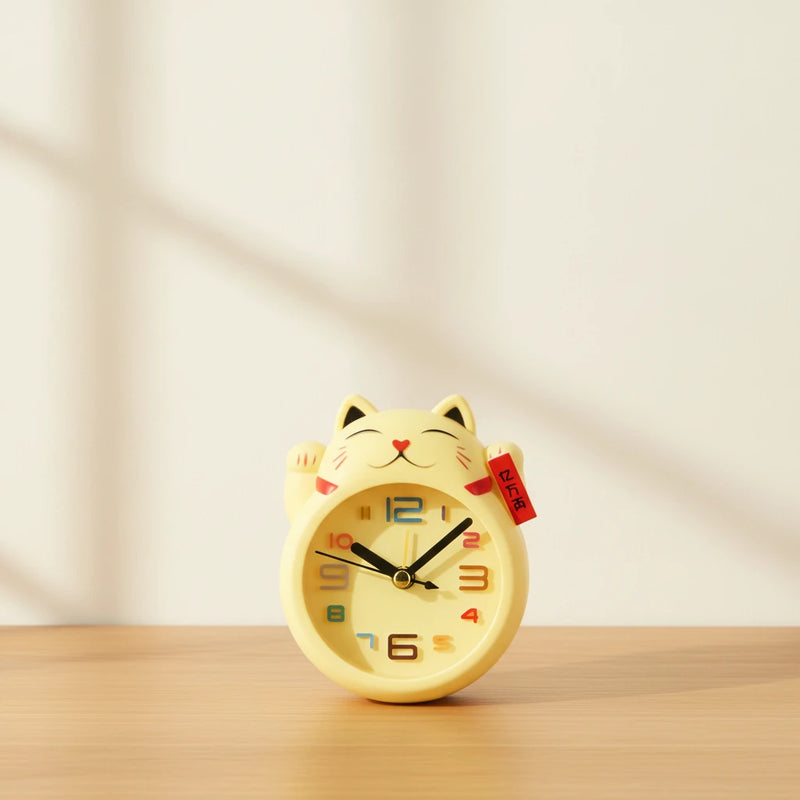 Réveil enfant chat de chevet