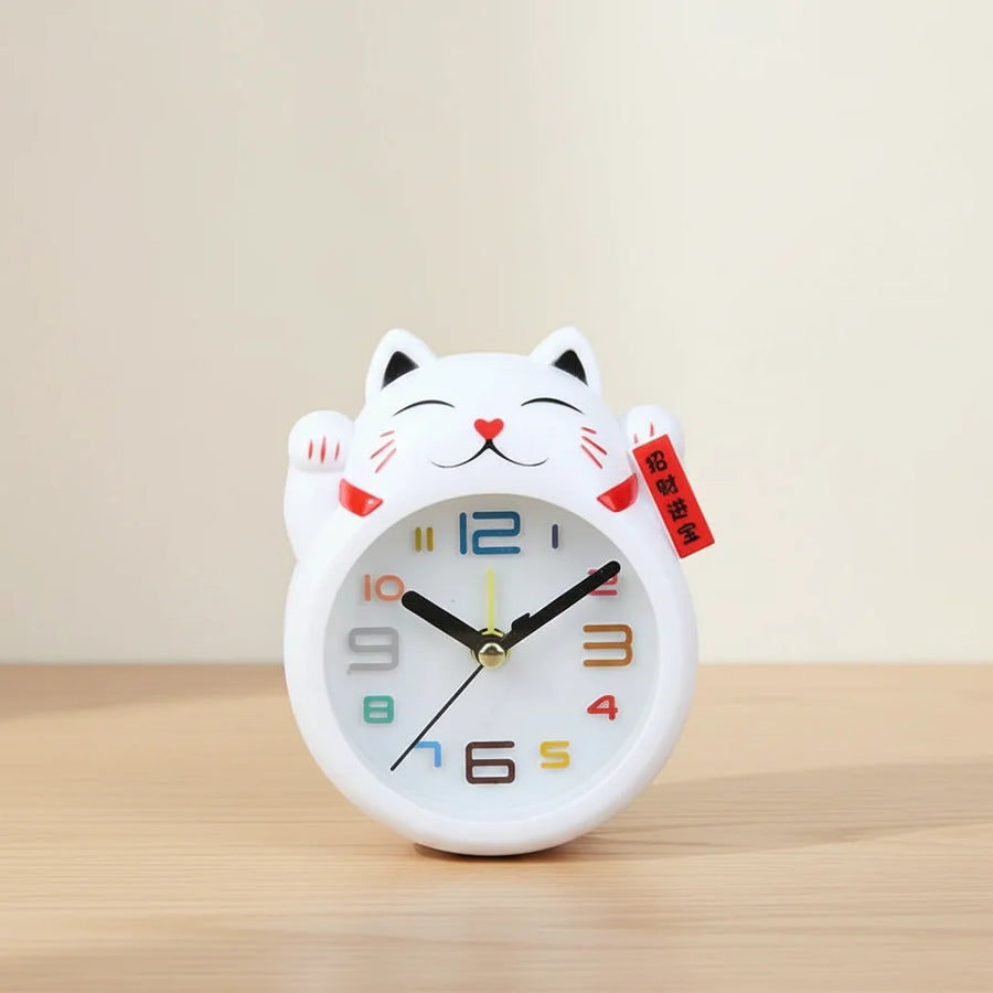 Réveil enfant chat de chevet