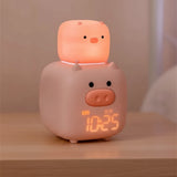 Réveil enfant cochon