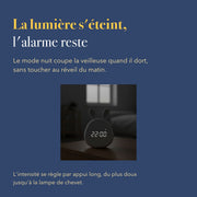 Le mode nuit du réveil enfant éducatif veilleuse lapin