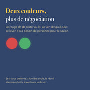 Réveil enfant jour et nuit pêche en détail