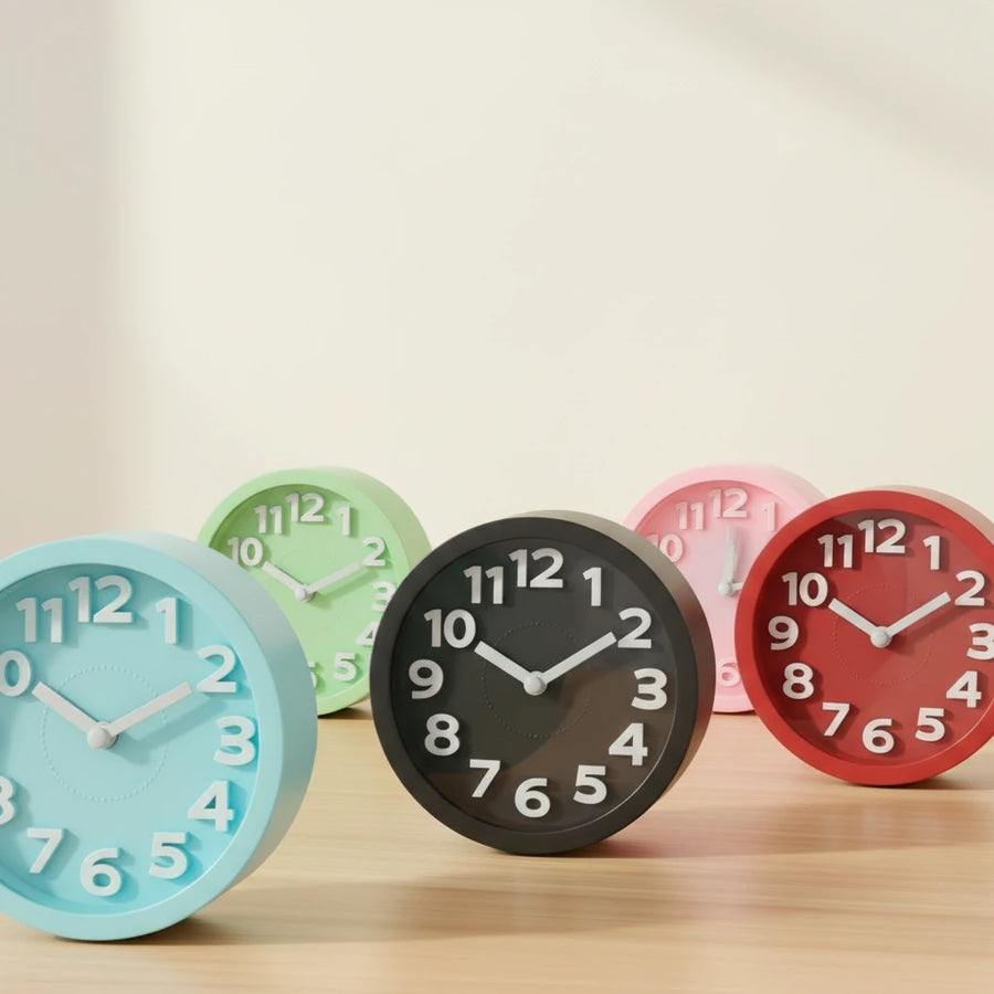 Réveil enfant jour-nuit multicolore
