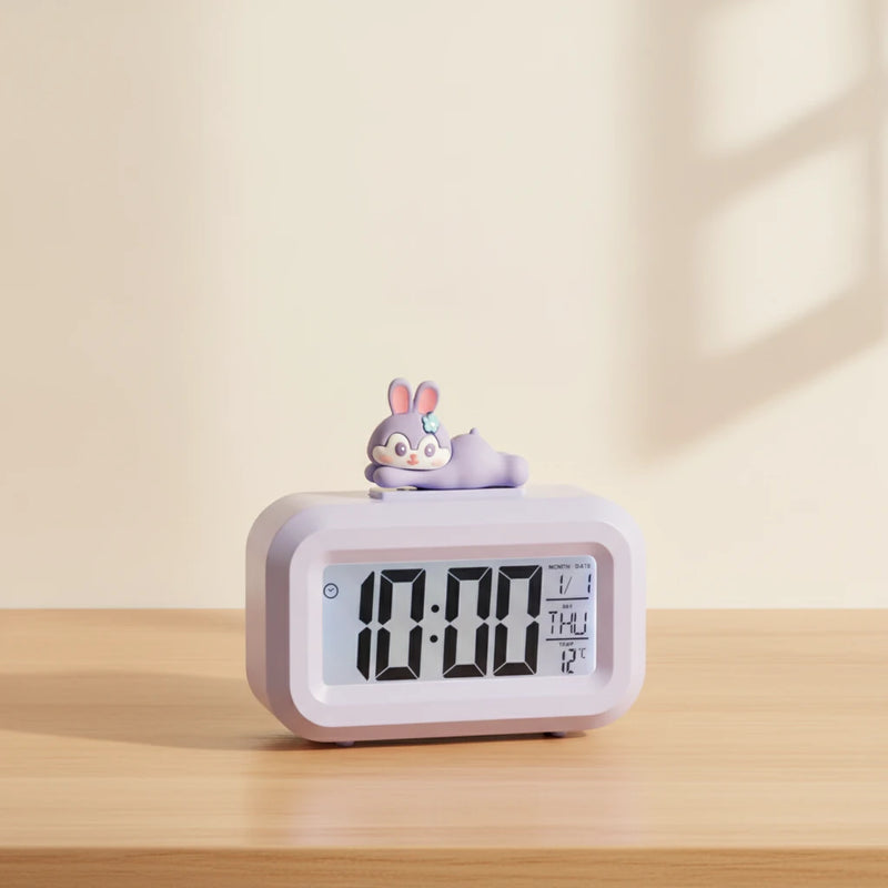 Réveil enfant lapin de chevet classique