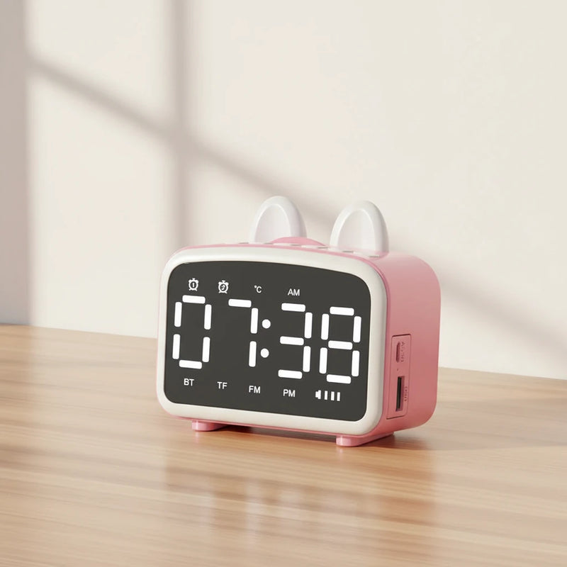 Réveil enfant lapin connecté multifonction