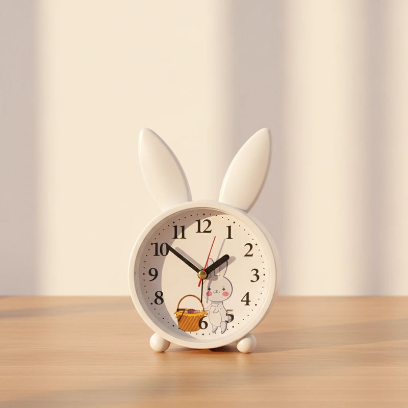 Réveil enfant lapin de chevet multicolore