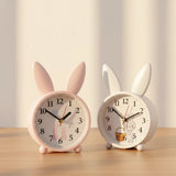 Réveil enfant lapin de chevet multicolore