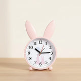 Réveil enfant lapin de chevet multicolore