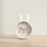 Réveil enfant lapin rond