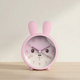 Réveil enfant lapin rond