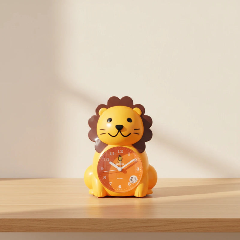 Réveil enfant lion ludique