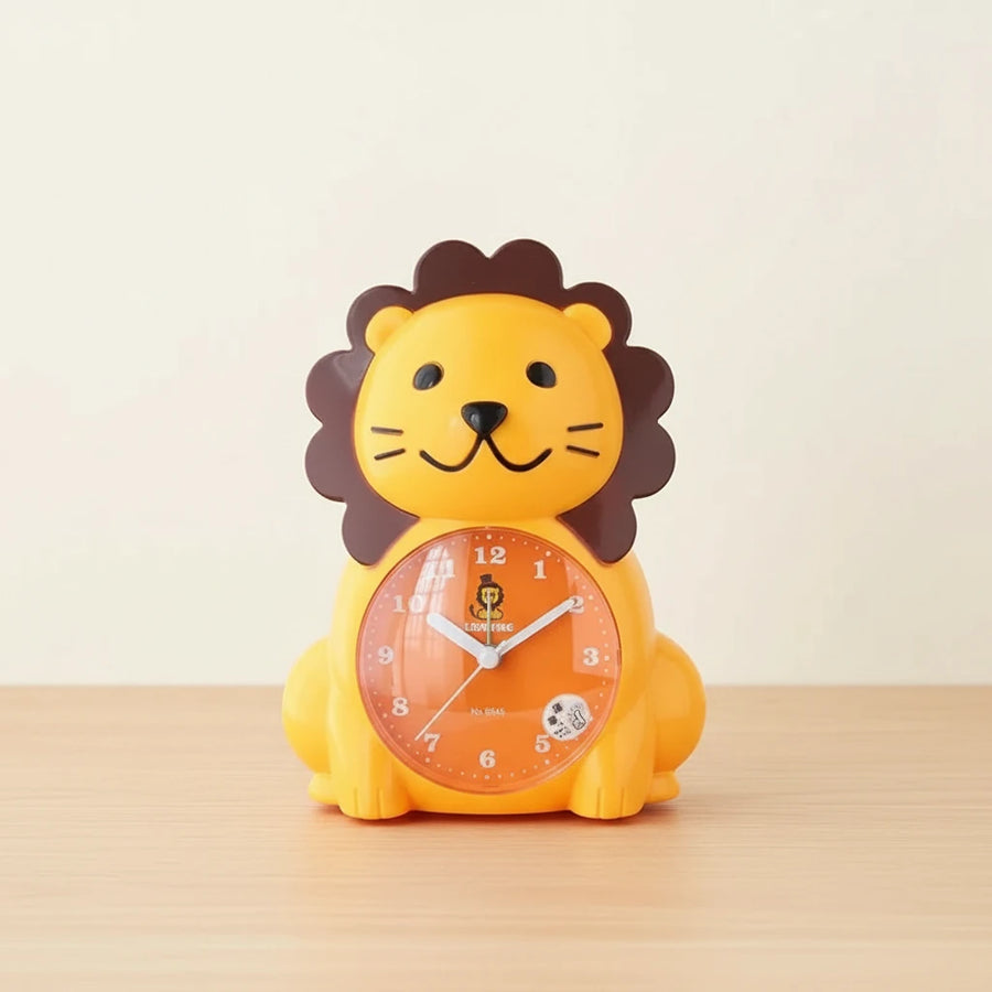 Réveil enfant lion ludique
