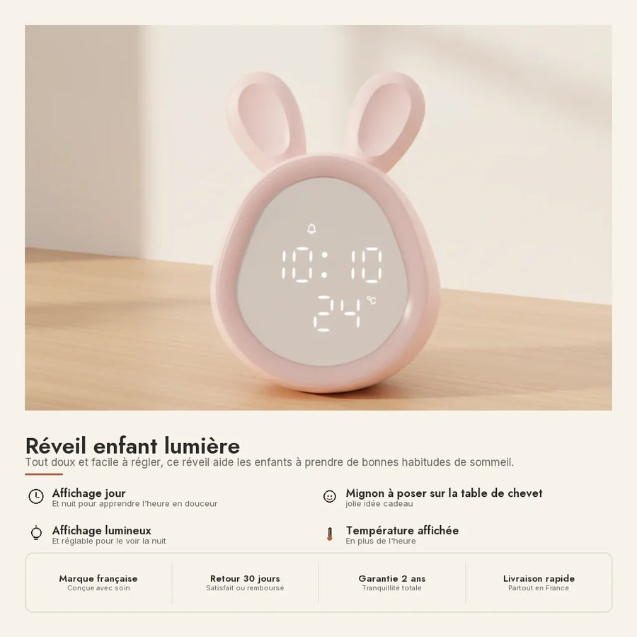 Réveil enfant lumière