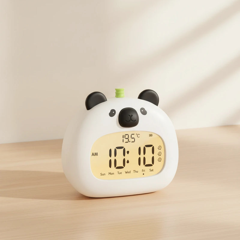 Réveil enfant panda veilleuse