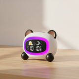 Réveil enfant panda lumineux RGB
