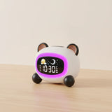 Réveil enfant panda lumineux RGB