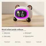 Réveil enfant panda lumineux RGB