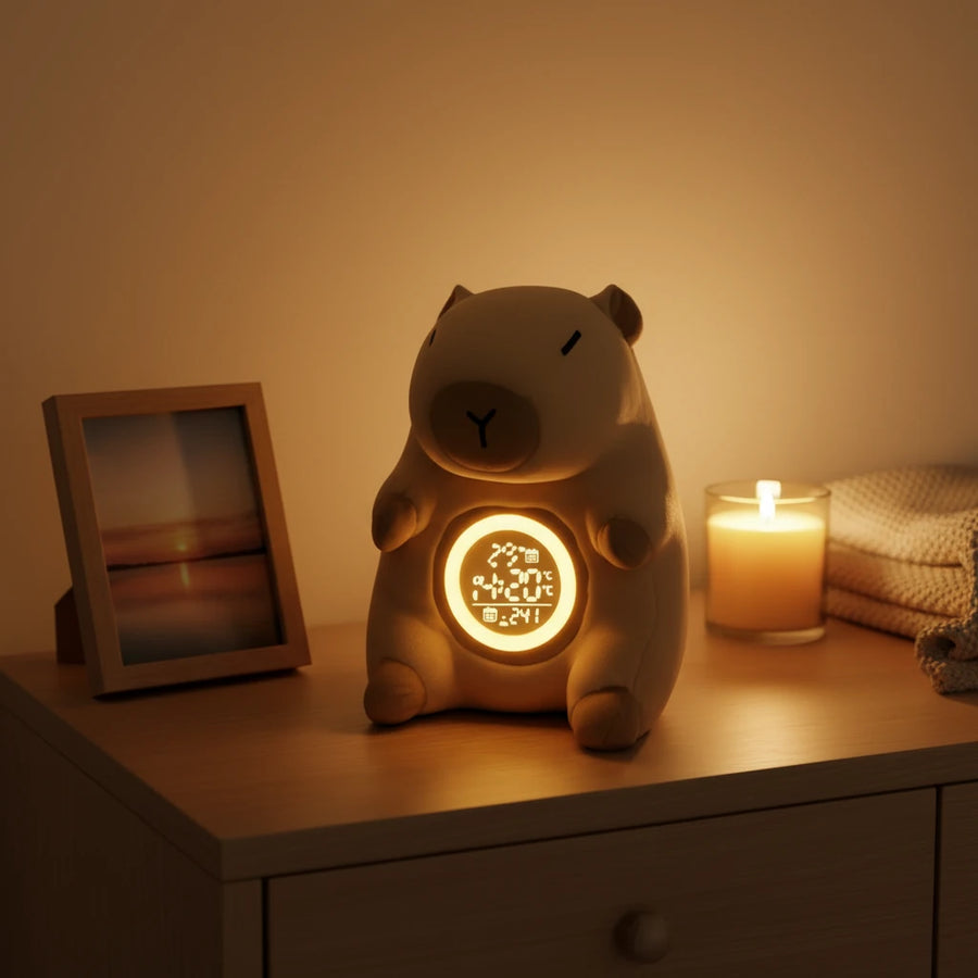 Réveil enfant en peluche
