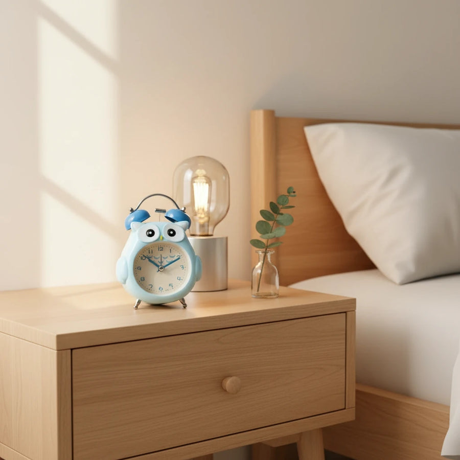 Réveil enfant rigolo coloré