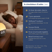 Les caractéristiques du réveil enfant simulateur d'aube éducatif