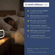 Les caractéristiques du réveil enfant veilleuse