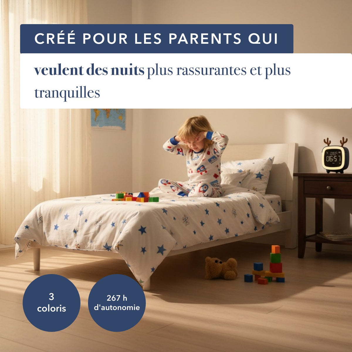 Réveil enfant veilleuse : pour quels parents il est fait