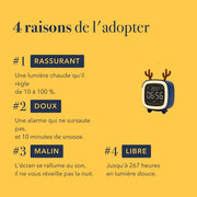 Quatre raisons d'adopter le réveil enfant veilleuse