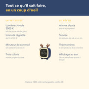 Tout ce que fait le réveil enfant veilleuse