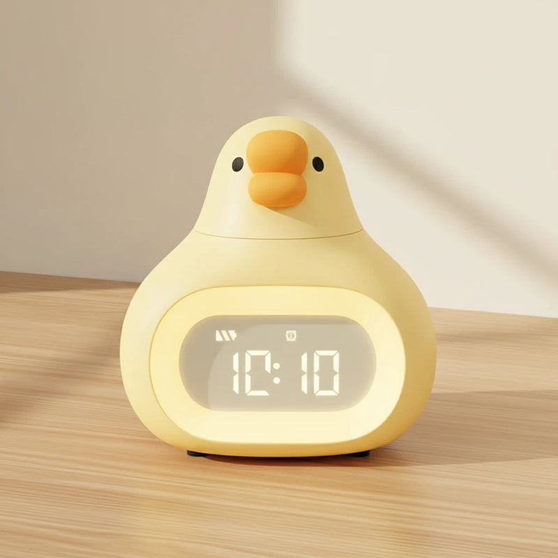 Réveil enfant veilleuse canard