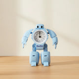 Réveil garçon robot analogique