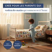Réveil jour nuit enfant chat : pour quels parents il est fait