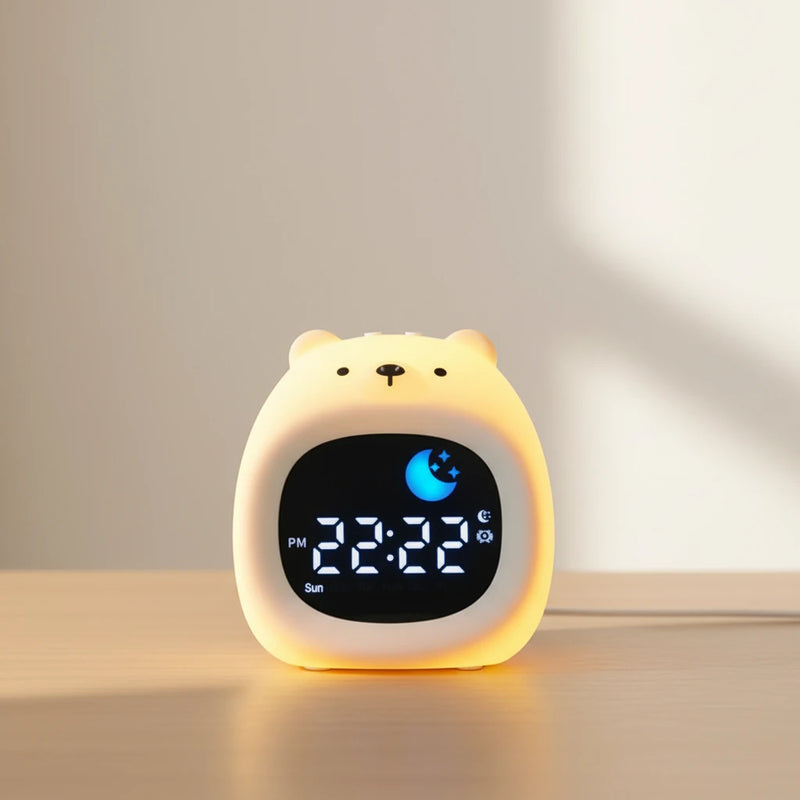 Réveil jour nuit lumineux enfant