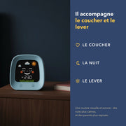 Les moments de la journée accompagnés par le réveil jour nuit pour enfant