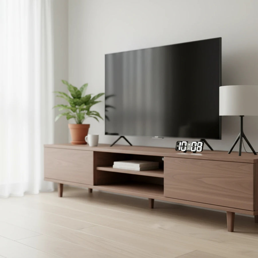 Réveil lumineux affichage LED