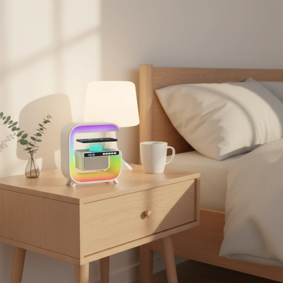 Réveil lumineux Bluetooth simulateur d'aube